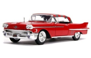 MACHETA METALICA FREDDY KRUEGER 1958 CADILLAC MODEL 62 SCARA 1 LA 24 - Img 3