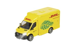 MAJORETTE TRANSPORTOR MERCEDES BENZ DHL - Img 2