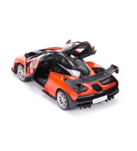 MASINA CU TELECOMANDA McLAREN SENNA PORTOCALIU CU SCARA 1 LA 14 - Img 3