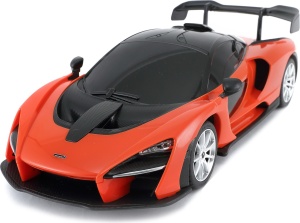 MASINA CU TELECOMANDA McLAREN SENNA PORTOCALIU CU SCARA 1 LA 18 - Img 3