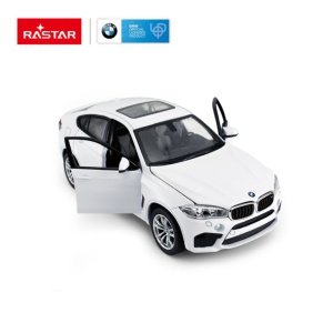 MASINUTA METALICA BMW X6M ALB SCARA 1 LA 24 - Img 2