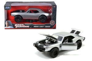 MASINUTA METALICA FAST AND FURIOUS 1967 CHEVY CAMARO SCARA 1 LA 24 - Img 1