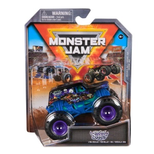 MONSTER JAM MASINUTA METALICA SON-UVA DIGGER SCARA 1 LA 64 - Img 1