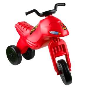 Motocicleta fara pedale, rosie - ROBENTOYS - Img 1