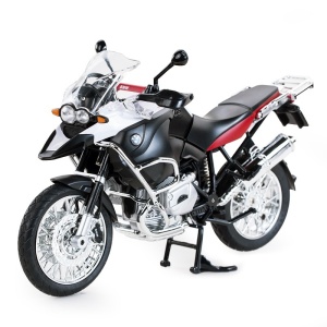 MOTOCICLETA METALICA BMW RS1200 GS ROSU SCARA 1 LA 9 - Img 1