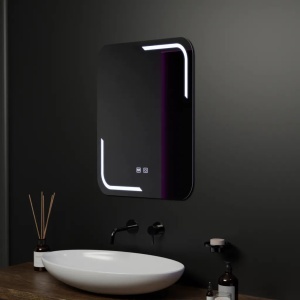 Oglinda LED Rectangulara, 60x80cm, Touch Ulrich, Sistem Dezaburire, Dimabila - Img 3