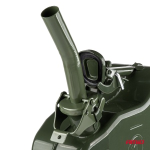 Palnie metalica detasabila pentru canistrele de 5L, 10L si 20L din tabla, culoare Verde - Img 2