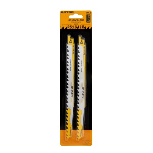 Panza fierastrau pendular pentru Lemn 240x19x1,5 mm Set 2 buc ROTOR RS1542K - Img 2