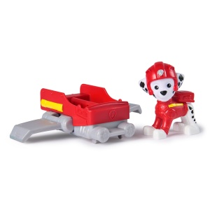 PATRULA CATELUSILOR ACTION PUPS SET VEHICUL DE SALVARE HOVERBOARD SI FIGURINA MARSHALL 5 CM - Img 2