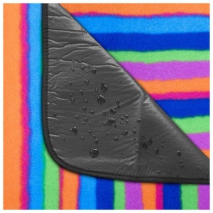 Patura picnic impermeabila Spokey Arkona, 150 x 180 cm, multicolora - Img 2