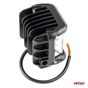 Proiector LED pentru Off-Road, ATV, SSV, culoare 6500K, cu doua functii, tensiune 9 - 36V, dimensiune, 110 x 75 mm - Img 6
