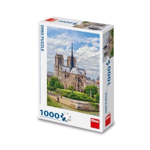 Puzzle 1000 piese, Catedrala Notre-Dame - DINO TOYS - Img 1