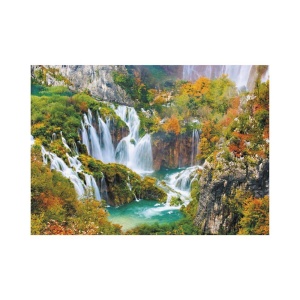 Puzzle 1000 piese, Lacurile Plitvice - DINO TOYS - Img 2