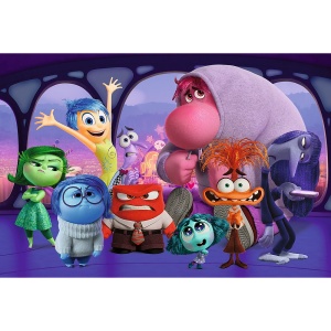 PUZZLE TREFL 100 DISNEY INSIDE OUT 2 LUMEA MINUNATA - Img 2
