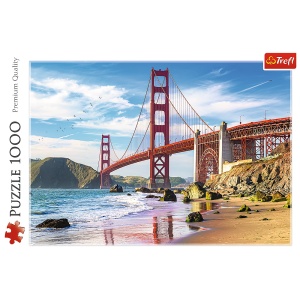 PUZZLE TREFL 1000 PODUL GOLDEN GATE SAN FRANCISCO - Img 3