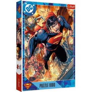 PUZZLE TREFL 1000 SUPERMAN IN ACTIUNE - Img 1