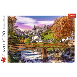 PUZZLE TREFL 1000 TOAMNA IN BAVARIA - Img 3