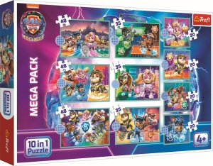 PUZZLE TREFL 10IN1 PATRULA CATELUSILOR ECHIPA CATEILOR - Img 1
