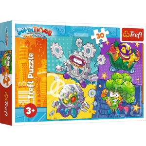 PUZZLE TREFL 30 SUPERTHINGS SUPER EROII - Img 1