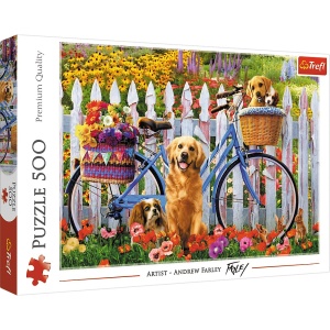 PUZZLE TREFL 500 AVENTURA CATELUSILOR - Img 1