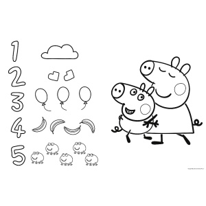 PUZZLE TREFL PRIMO SUPER GIANT 15 PEPPA PIG - Img 3