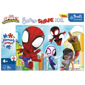 PUZZLE TREFL PRIMO SUPER SHAPE XXL 60 SPIDEY - Img 3