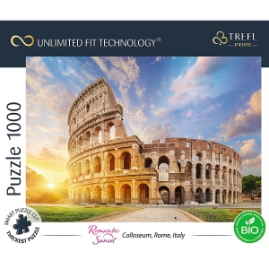 PUZZLE TREFL UFT 1000 COLLOSEUM ROMA - Img 3