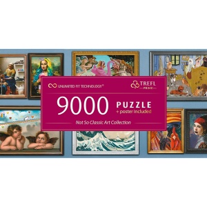 PUZZLE TREFL UFT 9000 COLECTIE DE ARTA - Img 3