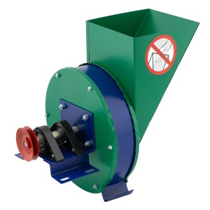 Razatoare fructe manuala, fulie atasare motor, Otel Vinita, 200KG/H - Img 4