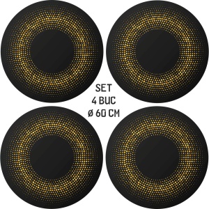 Set 4 Folii Imprimate Outdoor cu EcoSolvent, autoadezive, pentru decorarea jantelor auto, dimetru 60 cm, model FJT-41 - Img 4