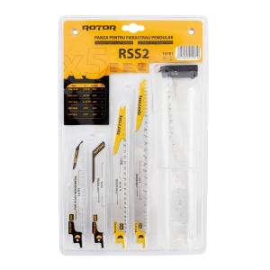 Set 5 Panze fierastrau sabie pentru Lemn/Metal ROTOR RSS2 - Img 2