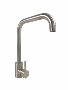Set Masca Chiuveta Cires 80 cm X 50 cm X 80 cm, chiuveta inox cuva dreapta, baterie inox patrat si sifon scurgere - Img 2