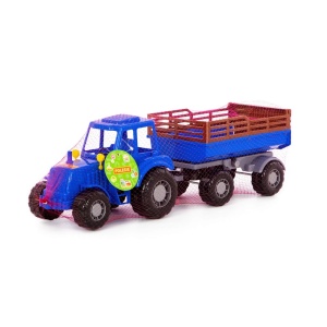 Tractor cu remorca, Altay, 57x17x18 cm, Polesie - Img 2