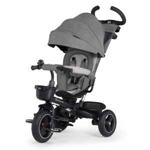 TRICICLETA KINDERKRAFT SPINSTEP, GREY - Img 1