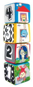 WINFUN SET 4 CUBURI STIVUIBILE DIN MATERIAL TEXTIL - Img 2