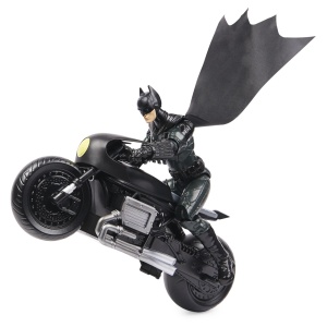BATMAN FILM MOTOCICLETA LUI BATMAN SI FIGURINA BATMAN 30CM - Img 4