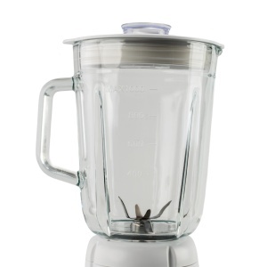 Blender 2 în 1 cu cupe din plastic și sticlă, 350 W , Material Fără BPA, BÖHM BM5010 - Img 3