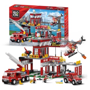 Blocki my fire, Statia de pompieri, 881 piese - Img 2