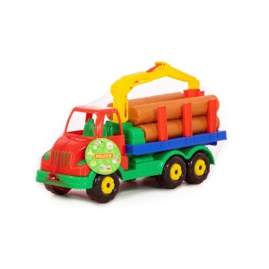 Camion cu lemne, 44x17x26,5 cm, Polesie - Img 2