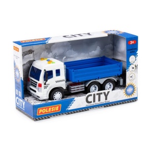 Camion cu lumina si sunete, 32x11,5x18,5 cm, Polesie - Img 1