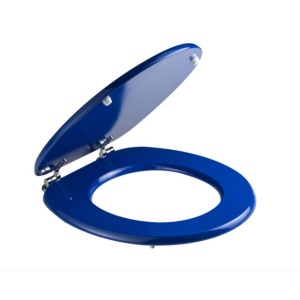 Capac WC Mdf Albastru inchis, Tempo Line, Lifetim Qualiti - Img 1