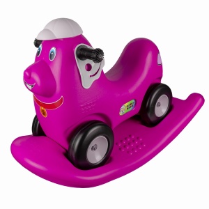 Catel balansoar 2 in 1, roz - ROBENTOYS - Img 1