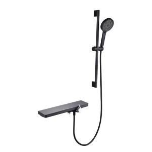 Coloana Dus Inox Lucios Argintiu Negru 11211H - Img 2