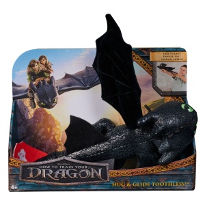 CUM SA ITI DRESEZI DRAGONUL HUG SI GLIDE FIGURINA DRAGON TOOTHLESS - Img 1