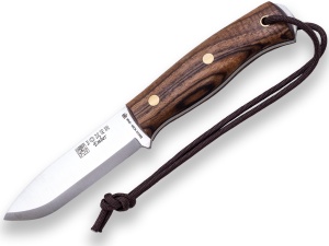 Cutit Joker Ember Scandi Bushcraft, lama otel inox 10.5 cm, maner lemn nuc - Img 2