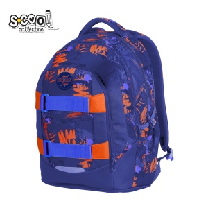Ghiozdan anatomic compartiment laptop, 29x22x43 cm - S-COOL - Img 2