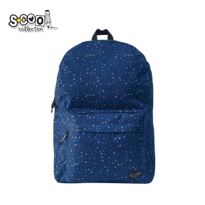 Ghiozdan CLASSIC, NIGHT SKY, 43x30x16 cm - S-COOL - Img 1