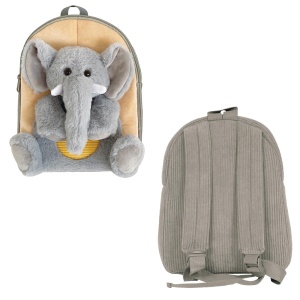 Ghiozdan gradinita BABY ANIMALS, ELEPHANT, 23x8x28 cm - S-COOL - Img 2