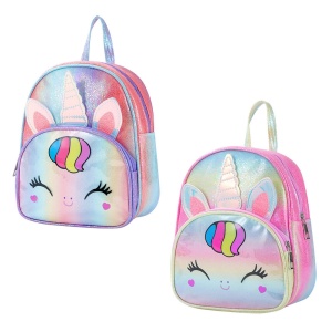 Ghiozdan gradinita GLITTER UNICORN, 25x32x11 cm - S-COOL - Img 2