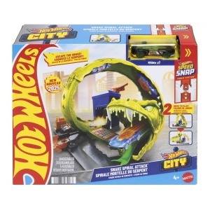 HOT WHEELS CITY PISTA ATACUL SPIRAL AL SARPELUI - Img 1